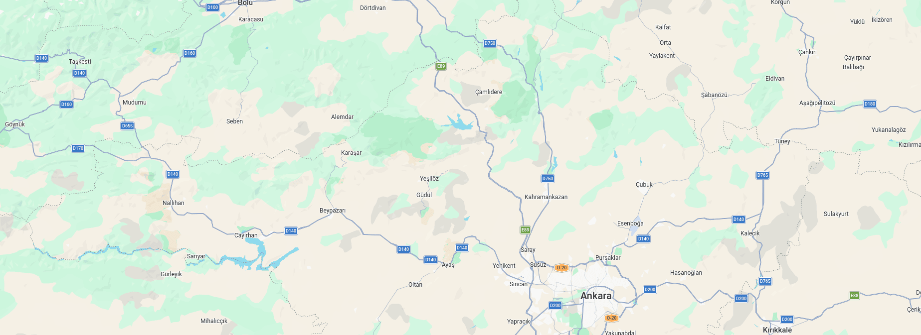 Klinik konum haritası